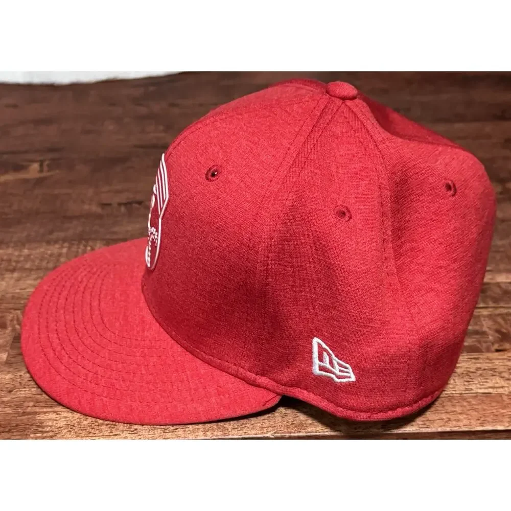 New Era 59FIFTY Cincinnati Reds Clubhouse Flat Bill Hat Size 7 1/8